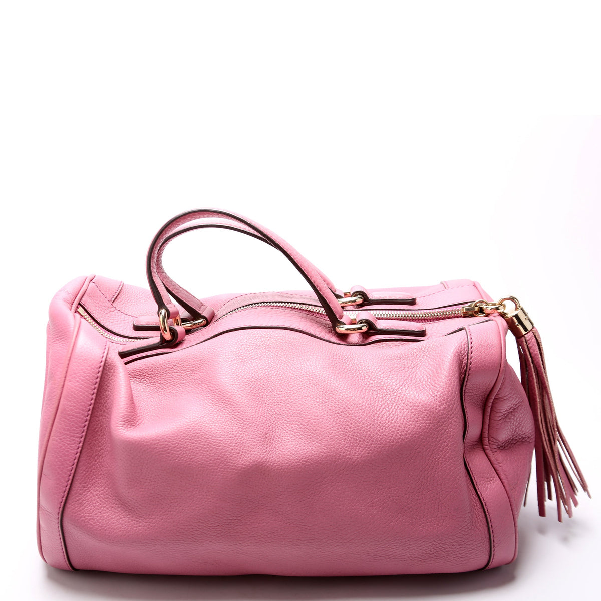Soho Leather Boston Bag