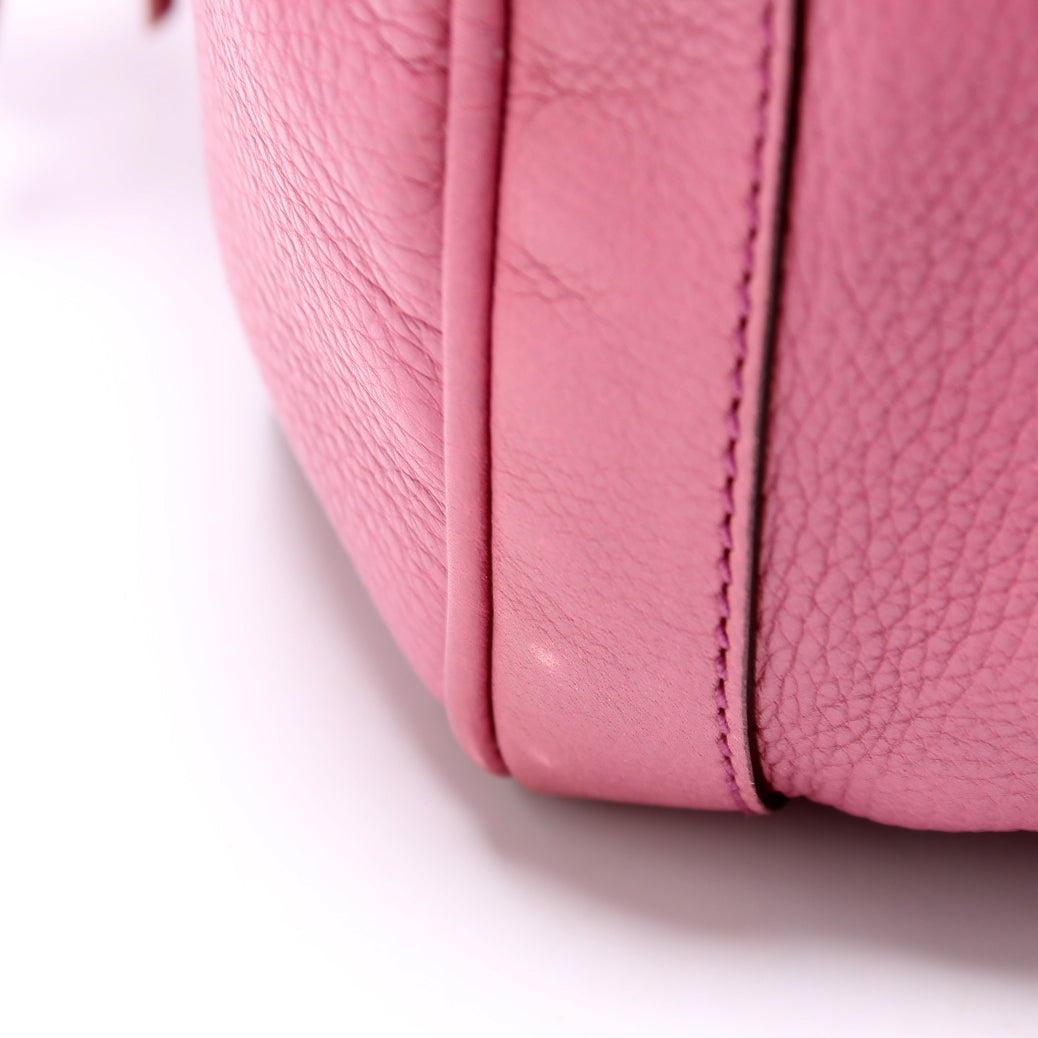 Soho Leather Boston Bag