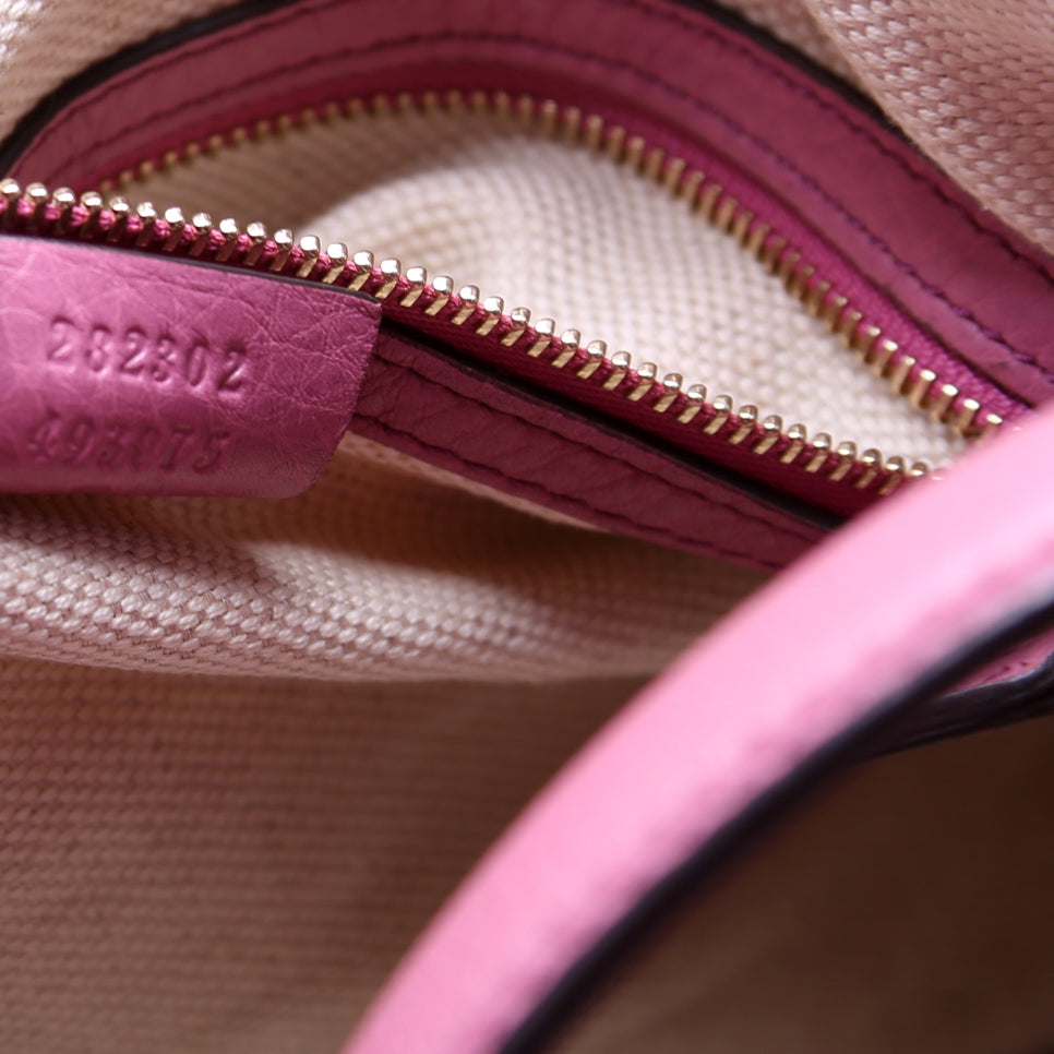 Soho Leather Boston Bag