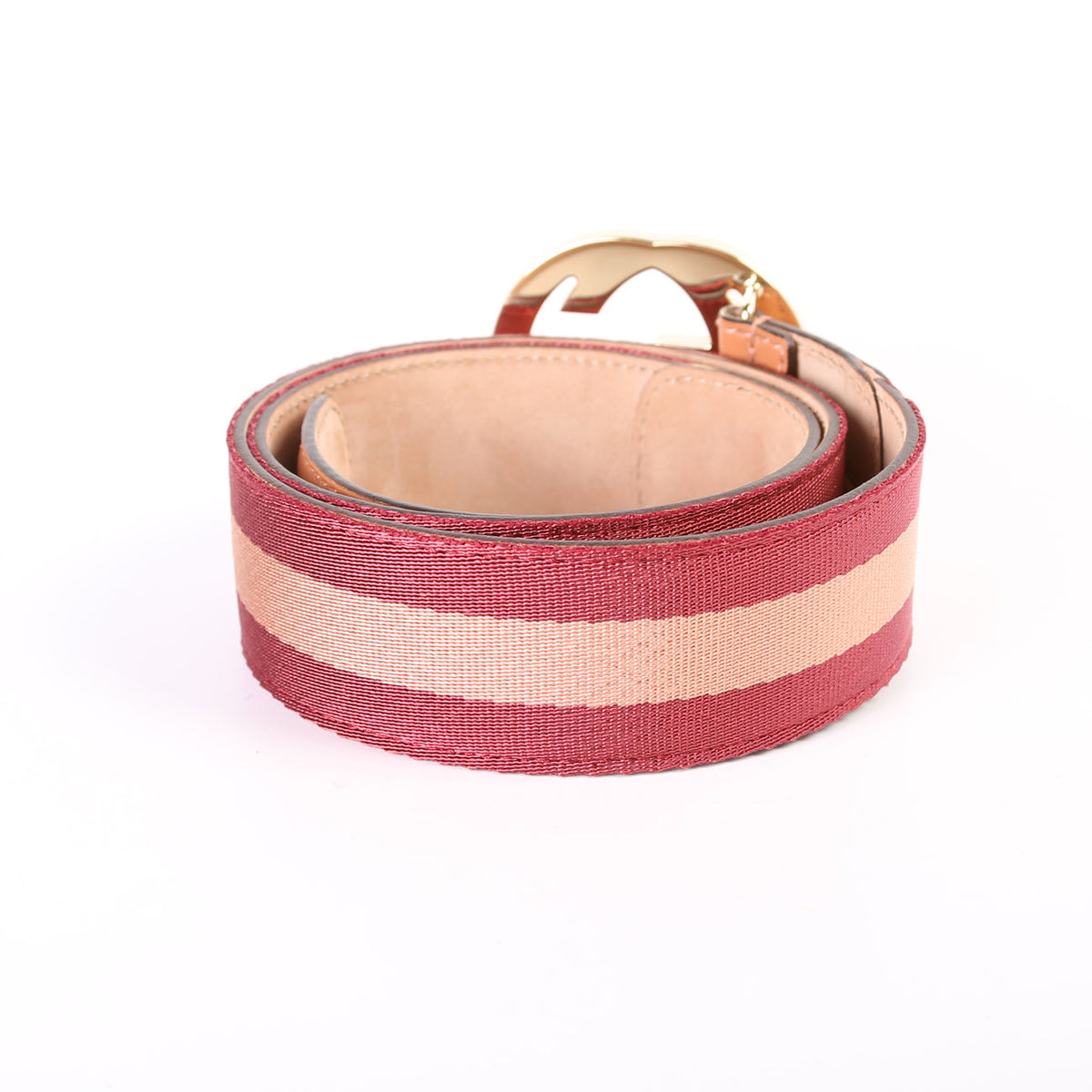 Interlocking GG Web Canvas Belt Size /