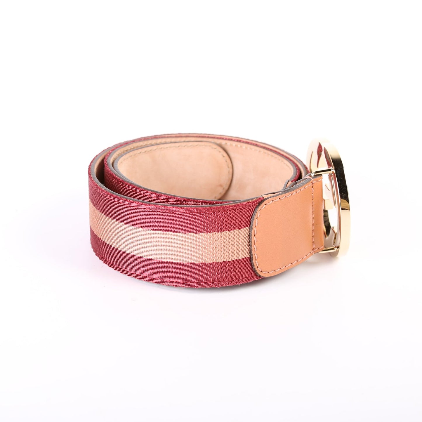 Gucci  Interlocking GG Web Canvas Belt Size /