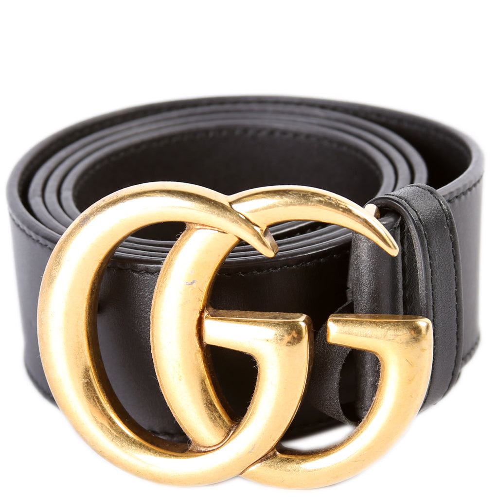 Marmont GG Leather Belt Size /