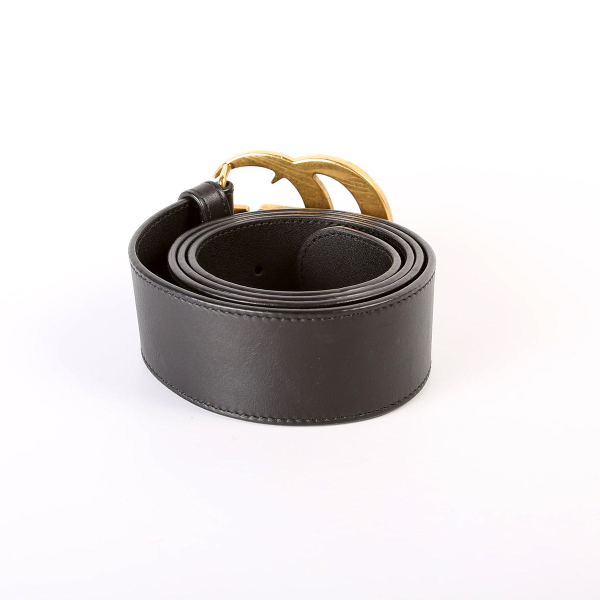 Marmont GG Leather Belt Size /
