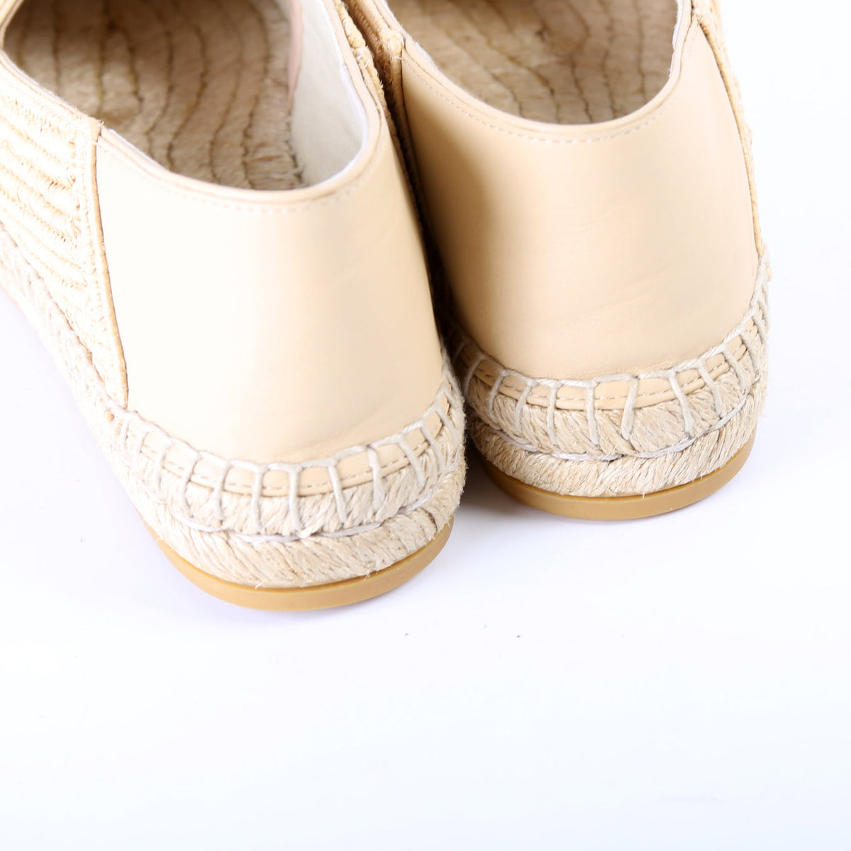 GG Raffia Espadrilles Size .