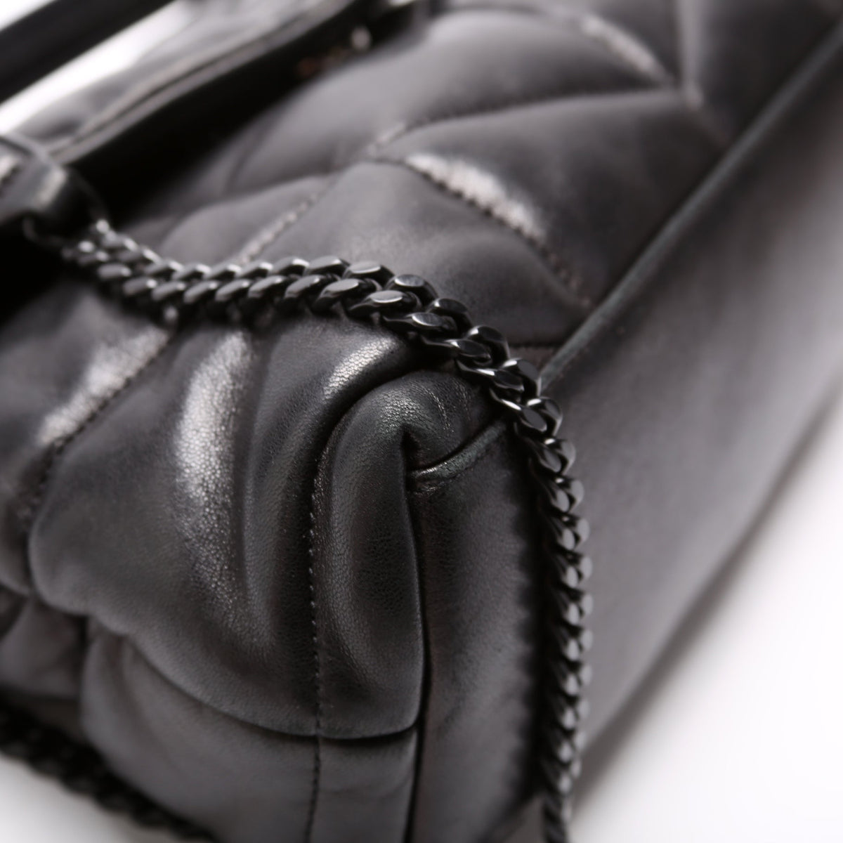 Puffer Quilted Small Lambskin