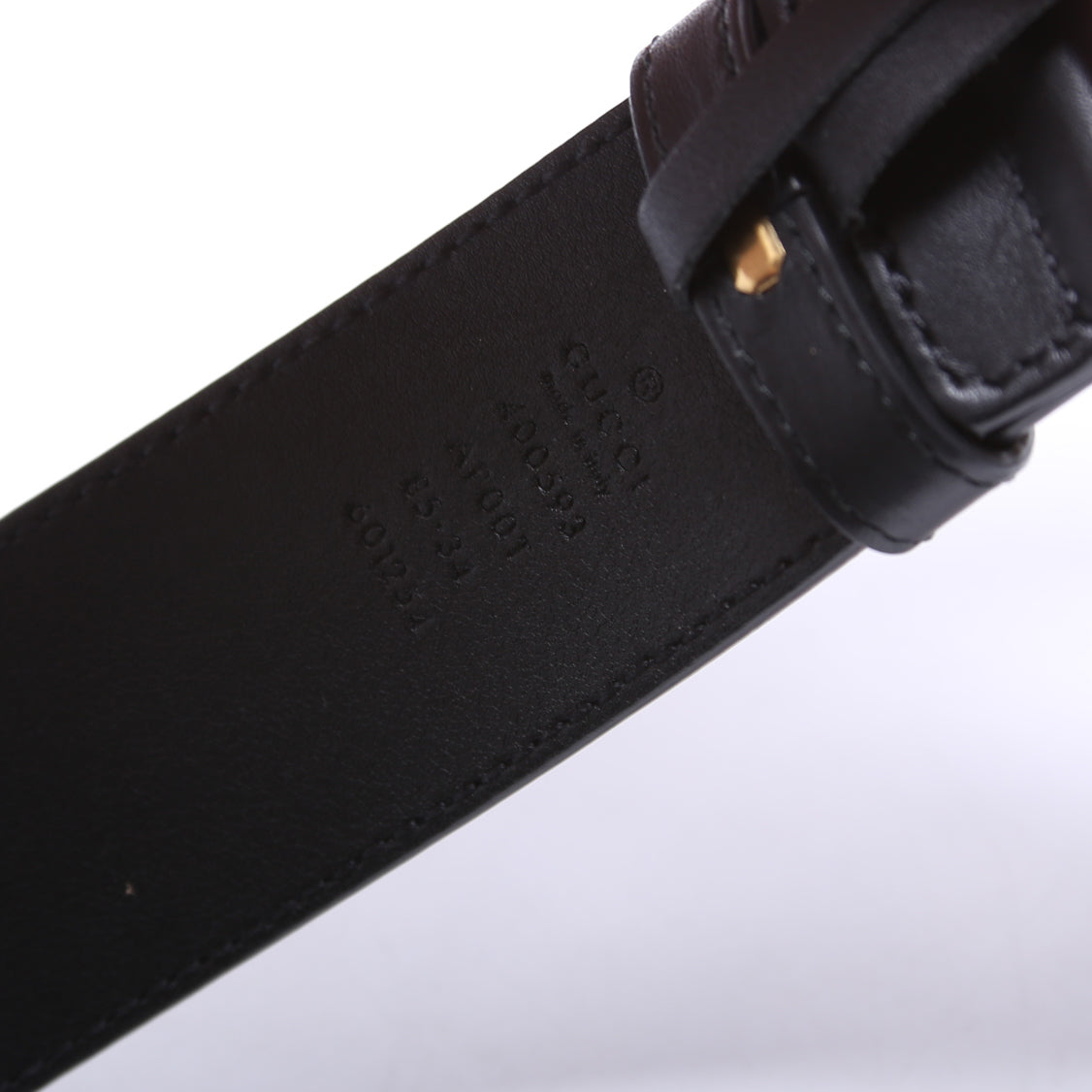 Marmont GG Leather Belt Size /