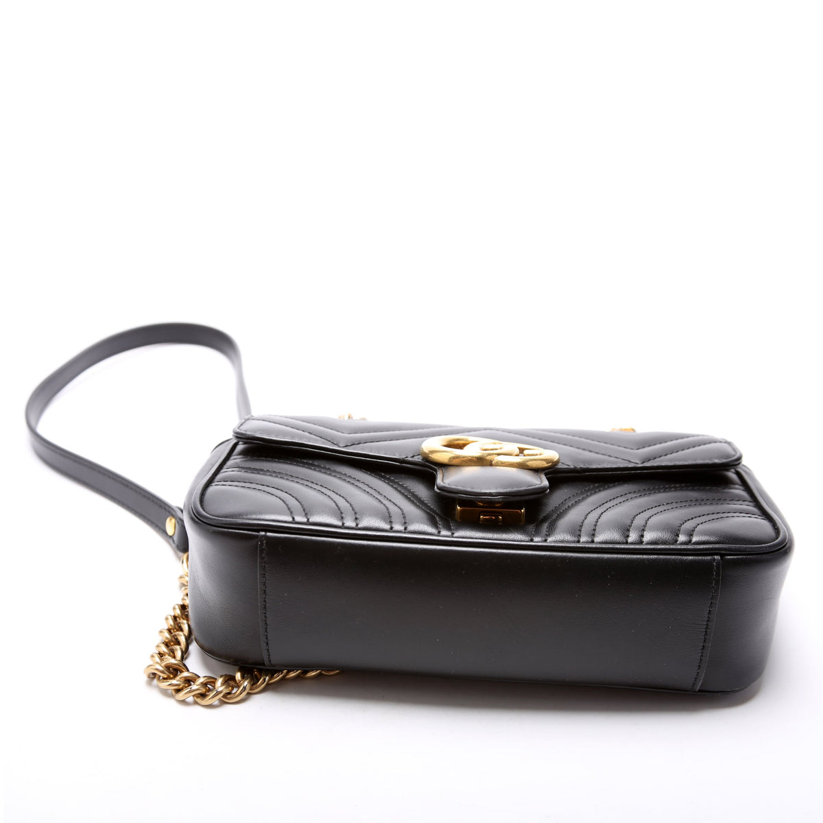 Marmont Leather Shoulder Mini Flap