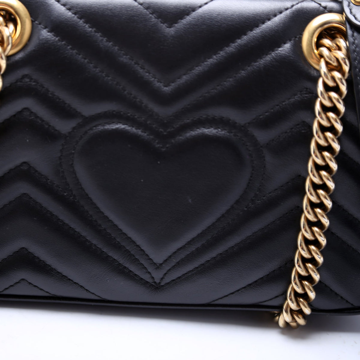 Marmont Leather Shoulder Mini Flap