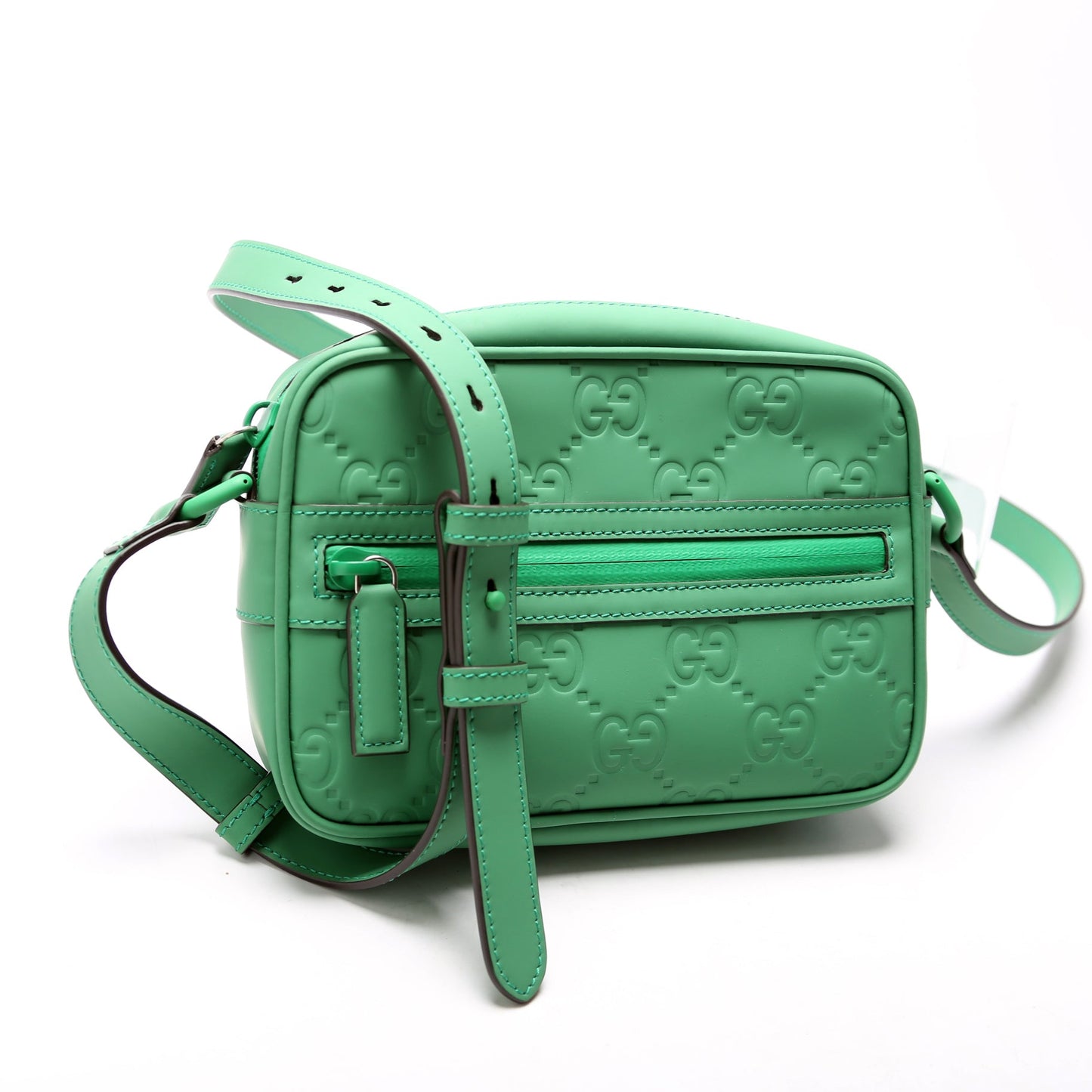 GG Rubber Effect Leather Small Crossbody