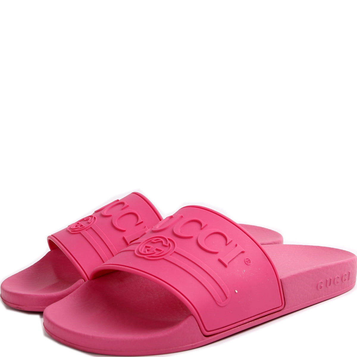 Pursuit Logo Rubber Slides Size