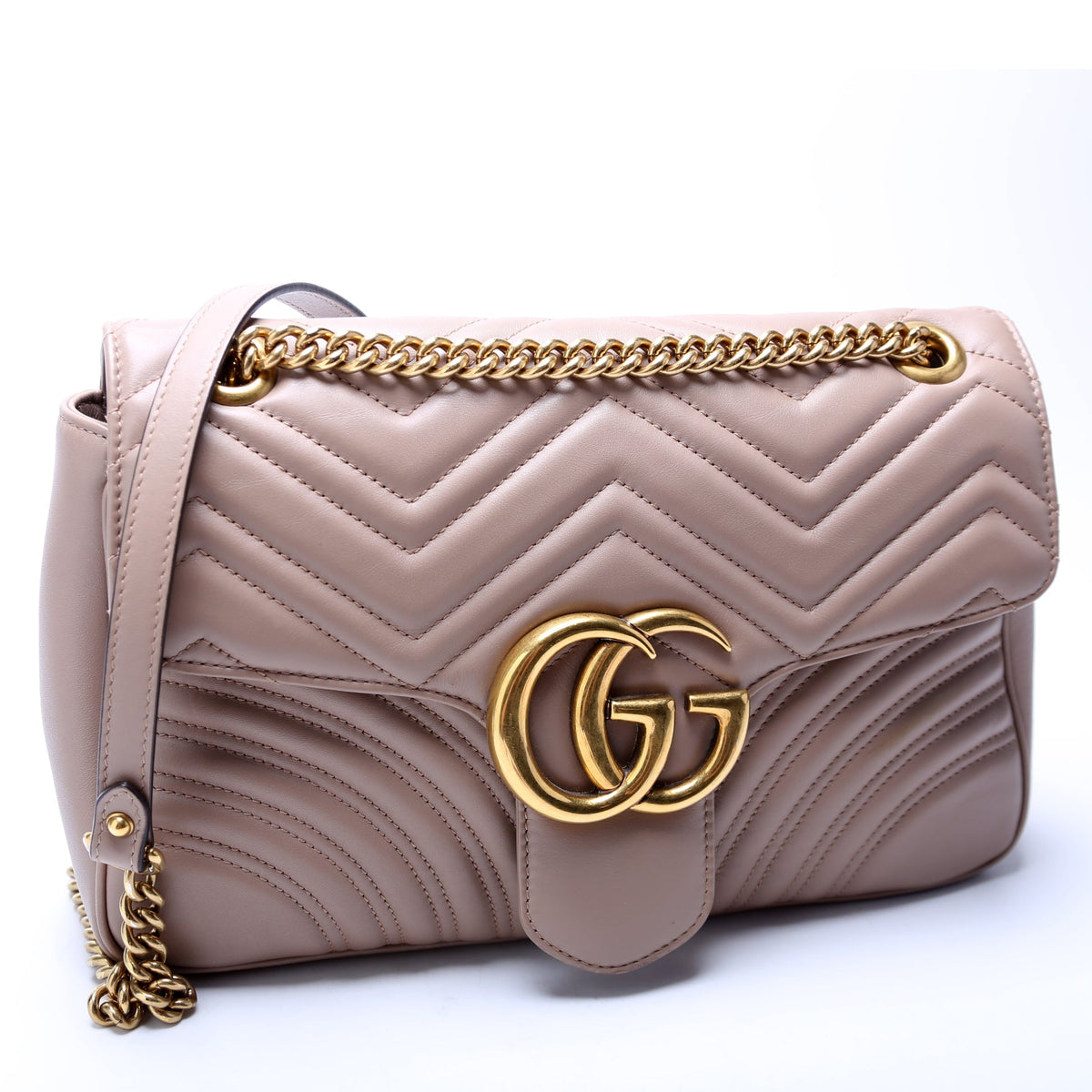Marmont Leather Shoulder Medium