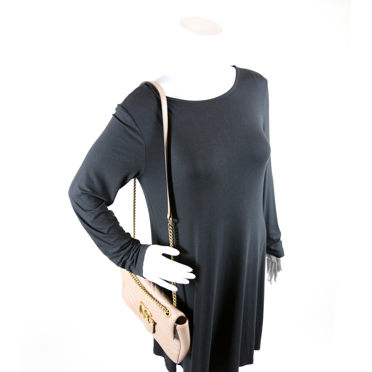 Marmont Leather Shoulder Medium