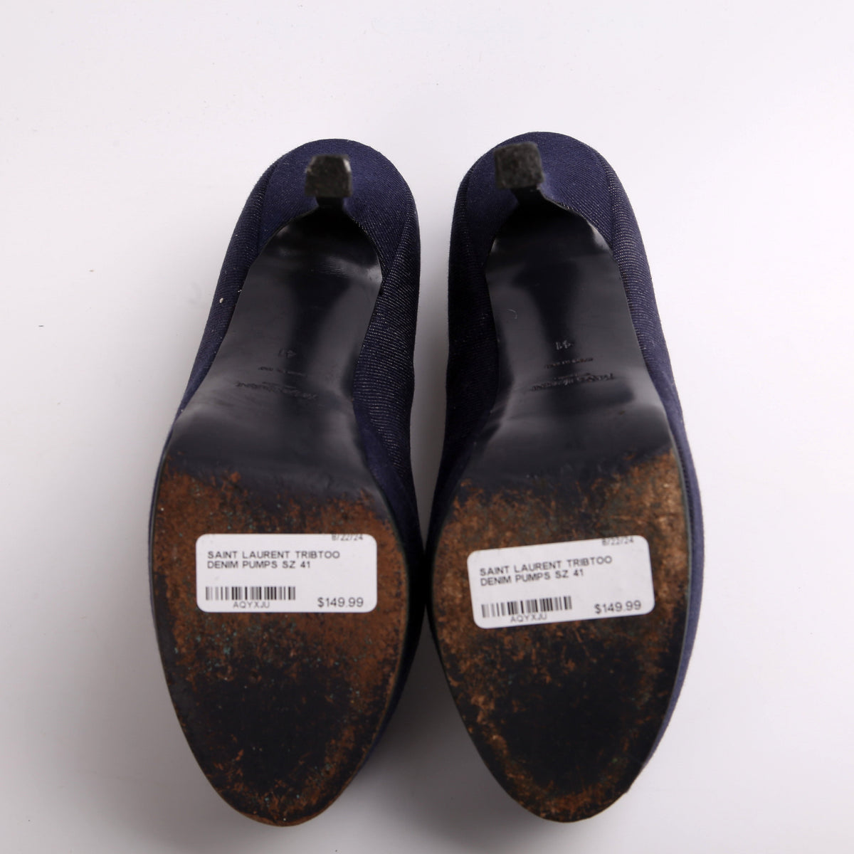 Tribtoo Denim Pumps Size