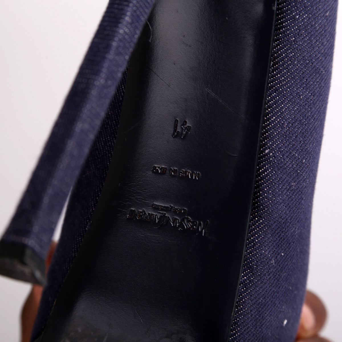 Tribtoo Denim Pumps Size