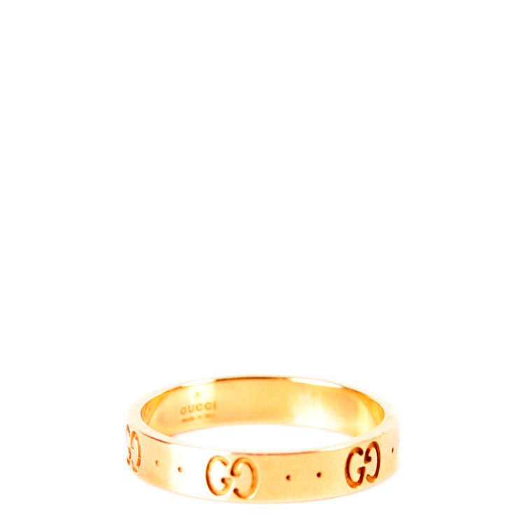 Gucci Icon GG Ring Size