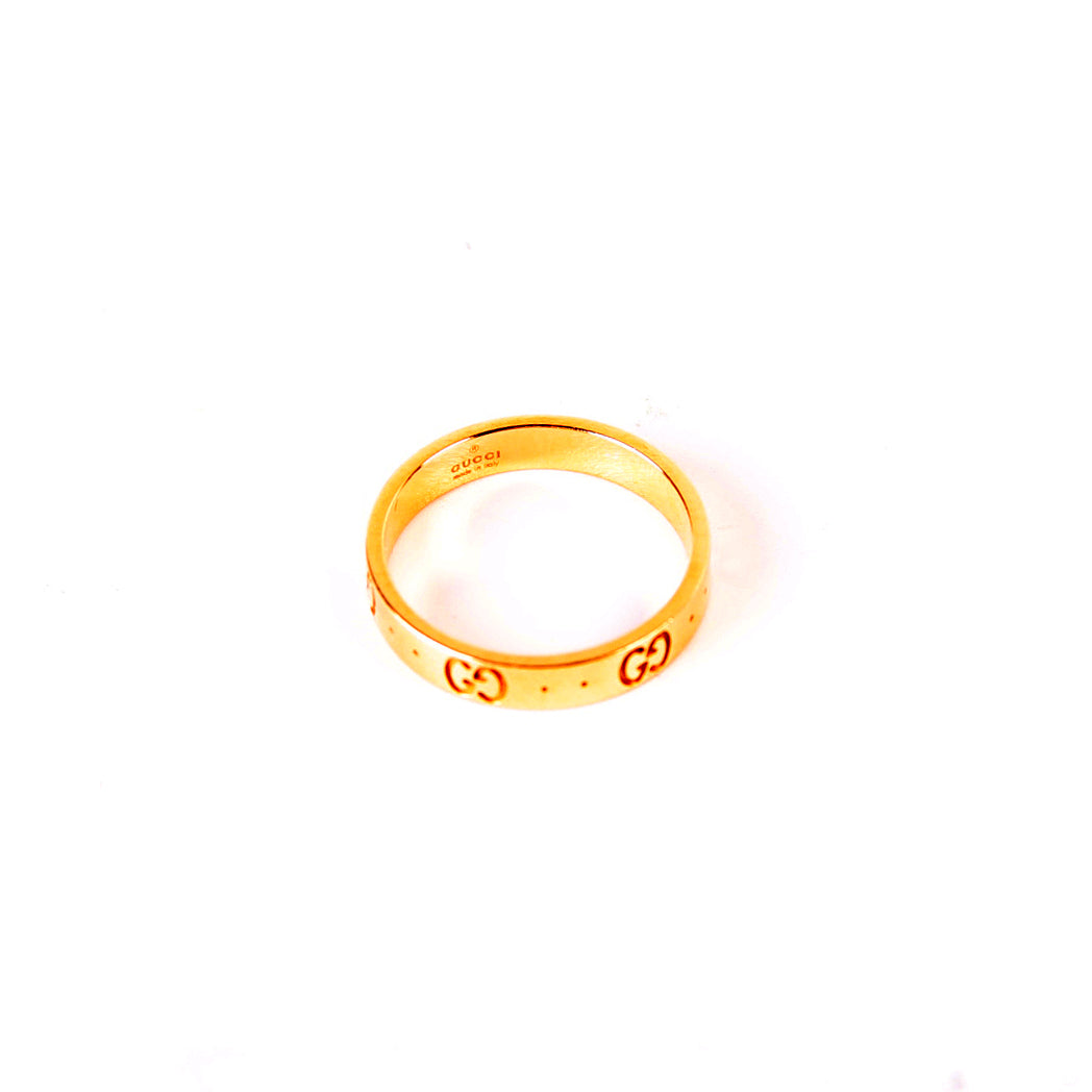 Gucci Icon GG Ring Size