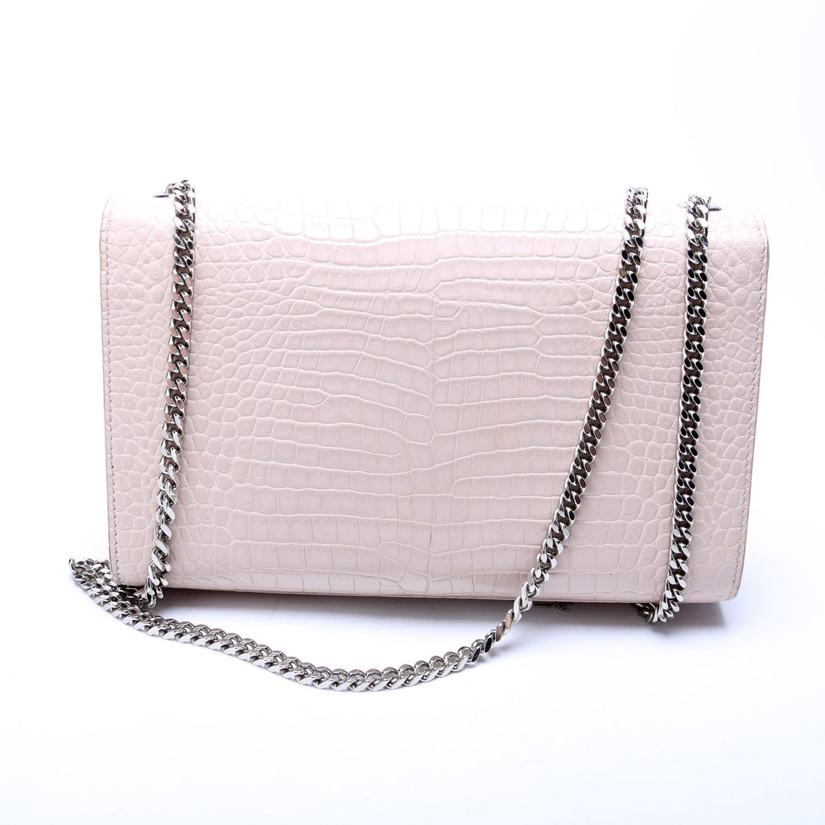 Kate Tassel Satchel Medium Croc Embossed