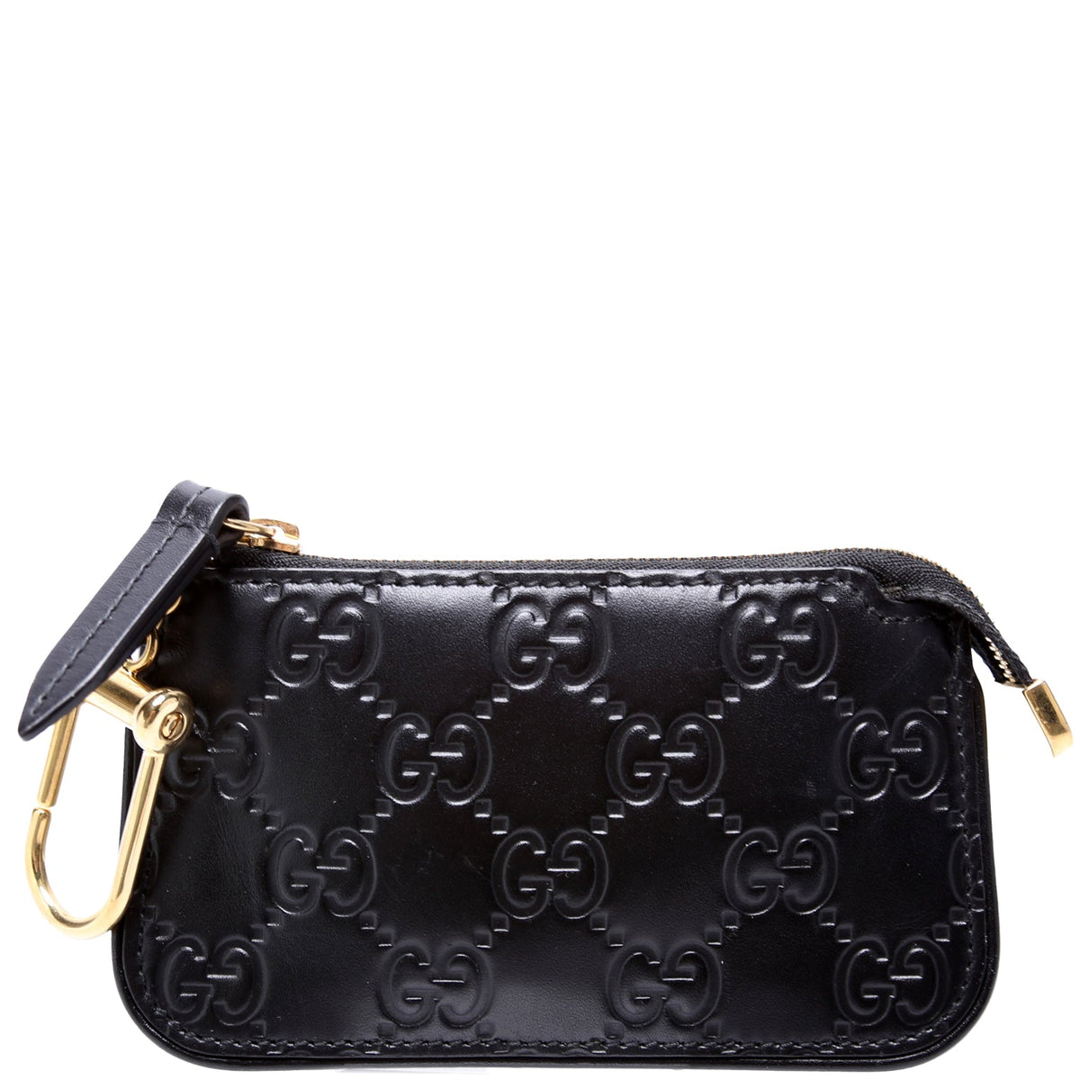 GG Leather Key Pouch