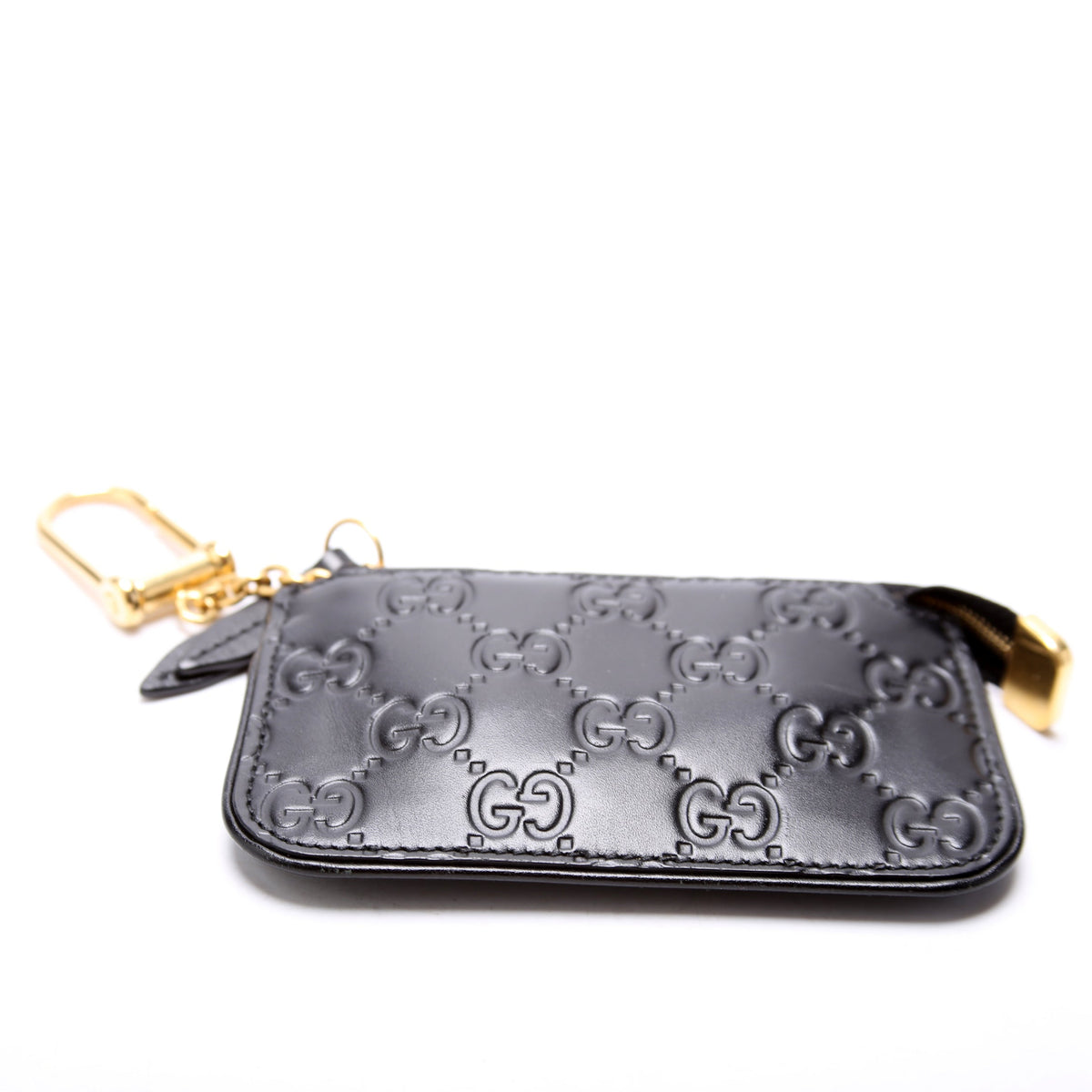 GG Leather Key Pouch