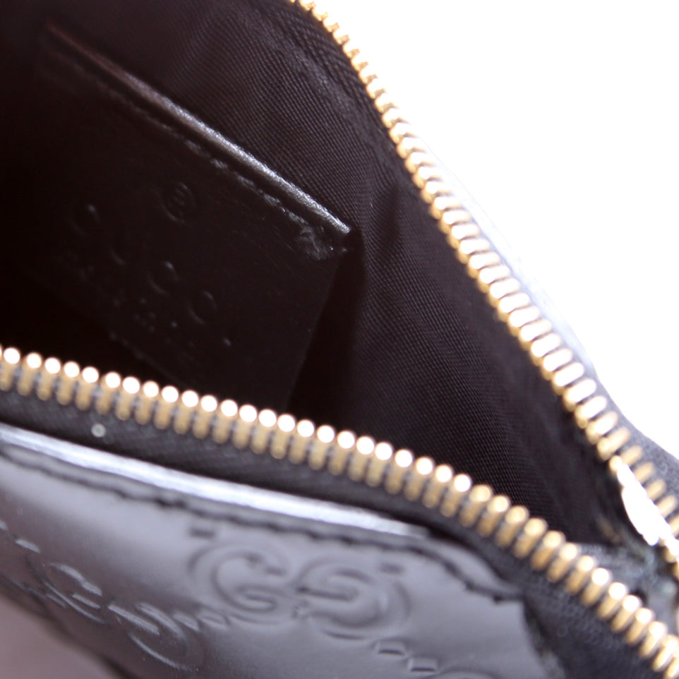 GG Leather Key Pouch
