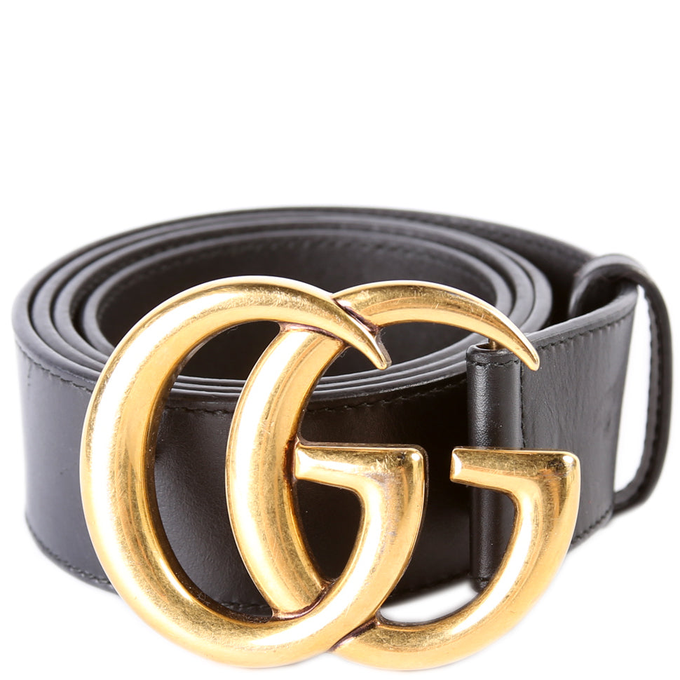 Marmont GG Leather Belt Size /