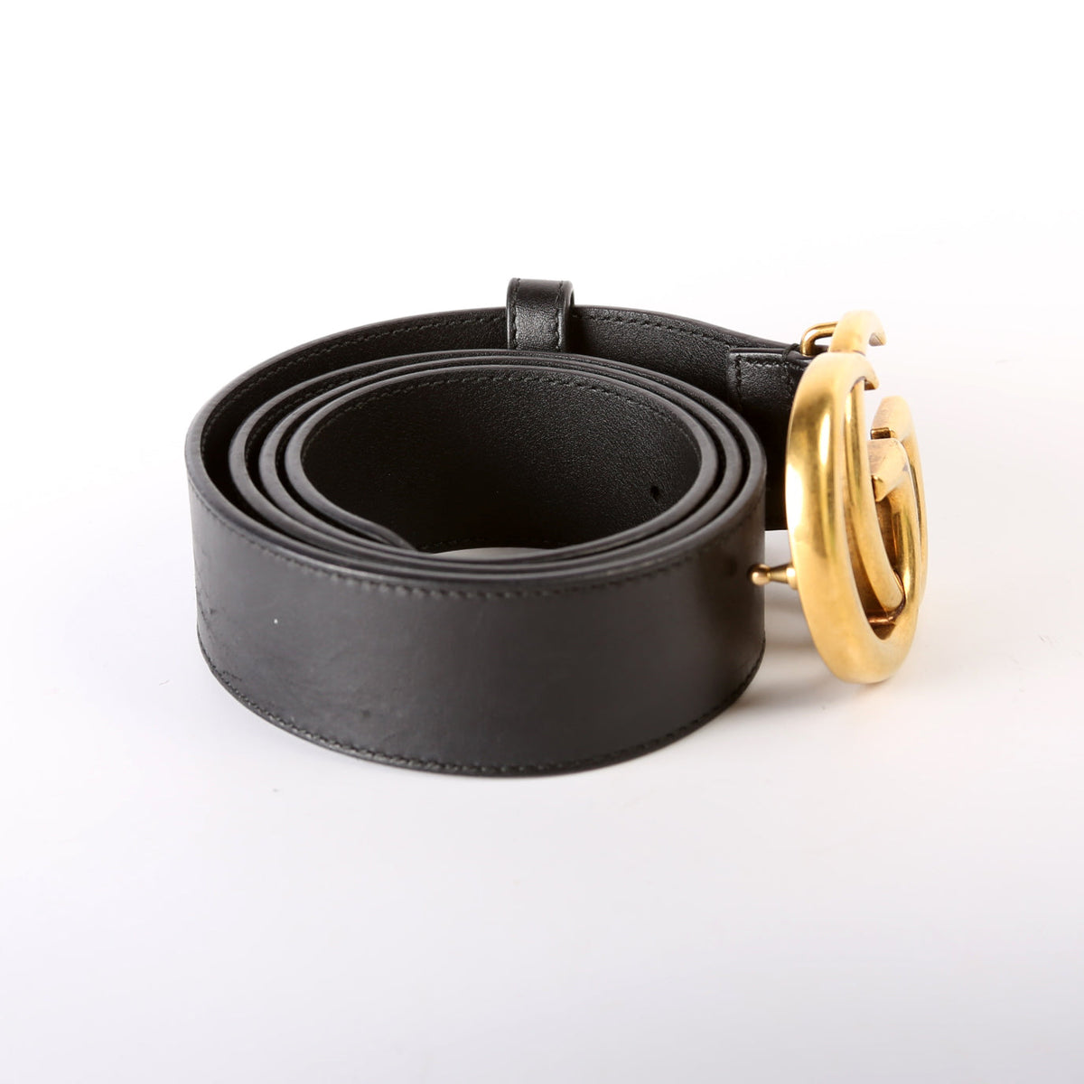Marmont GG Leather Belt Size /