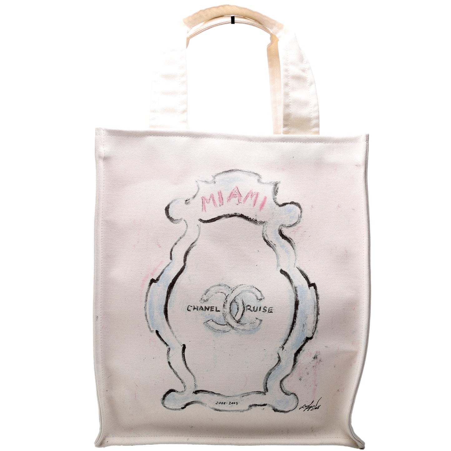 Miami Cruise Collection Canvas Tote 12M