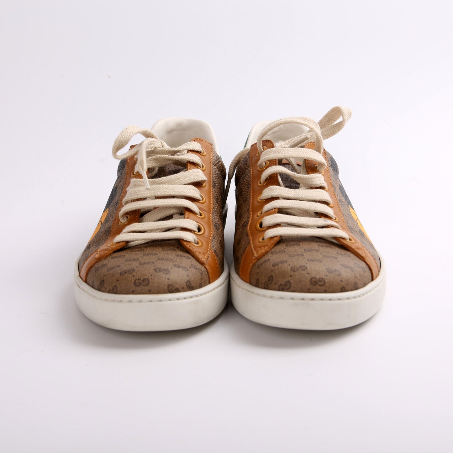 Gucci Ace Web Mickey Mouse Sneakers Size .