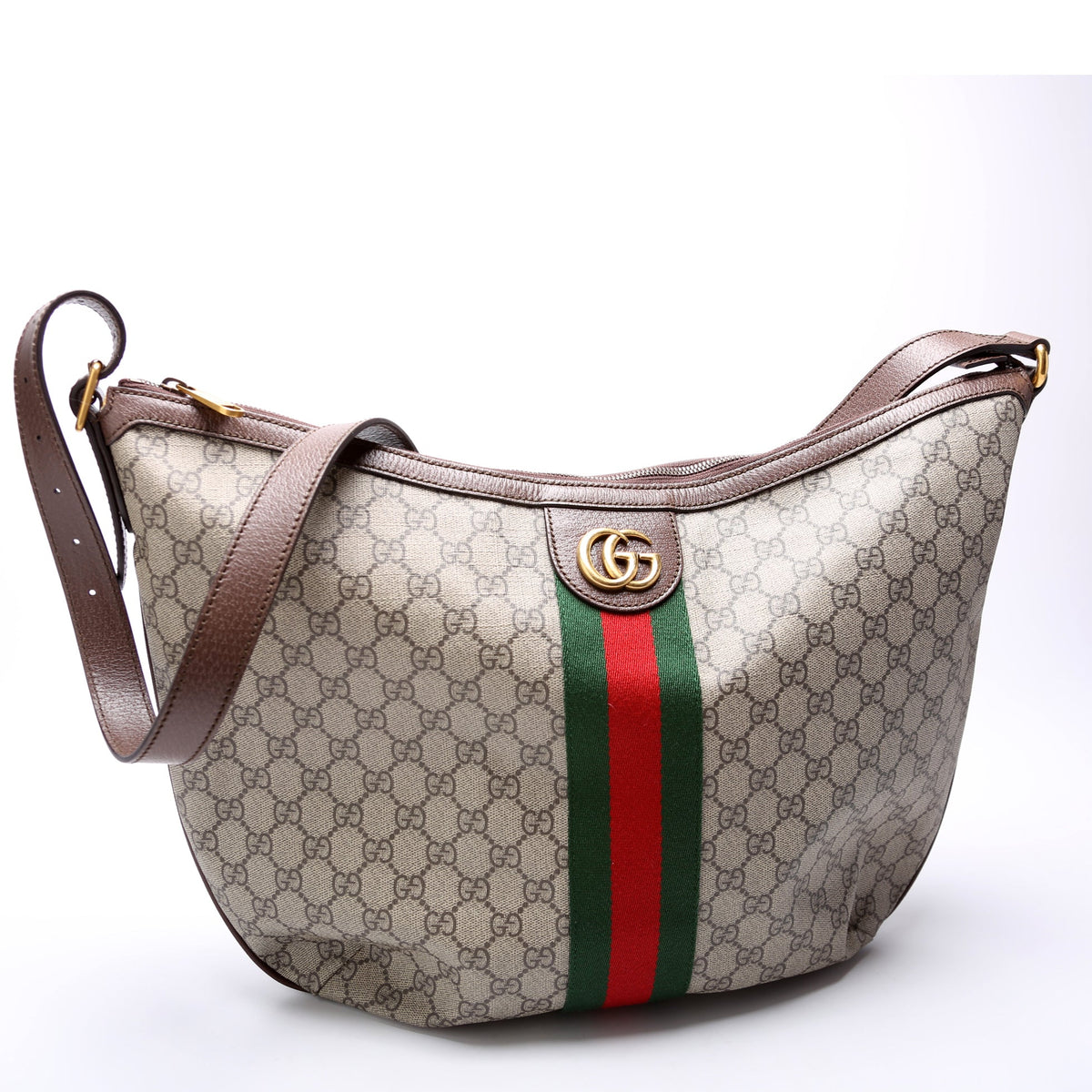 Ophidia GG Supreme Half Moon Hobo Large