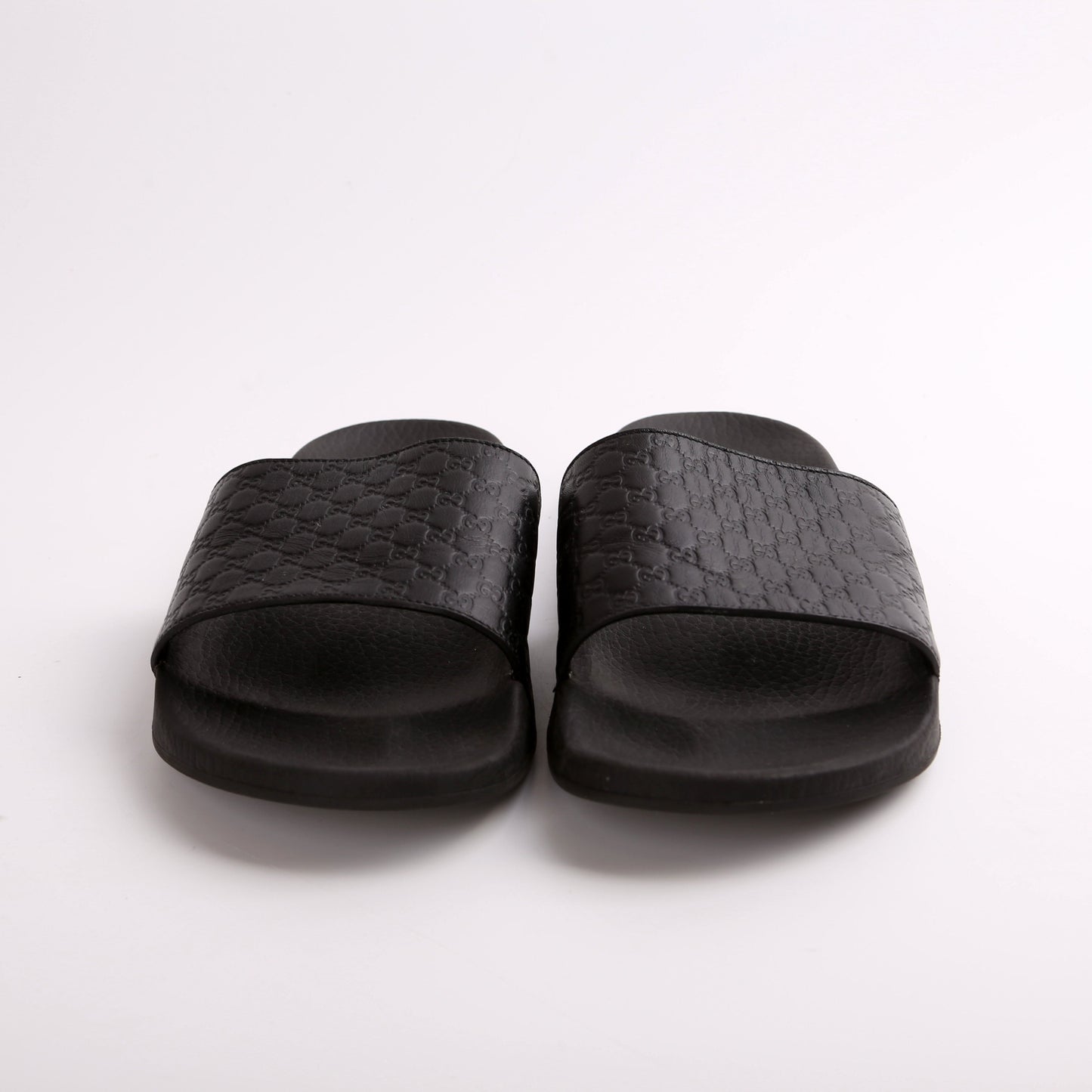 Guccissima Rubber Slides Size .