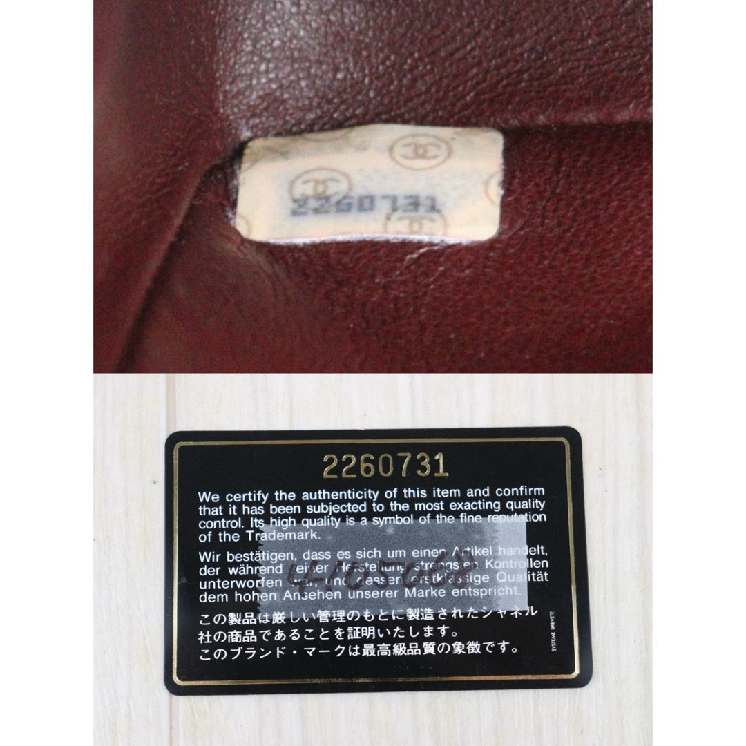 Good ( Rank AB)｜ CHANEL Matrasse Diana 22 Lamb Skin  Chain Bag Made in 1991-1994 Year｜P25031403