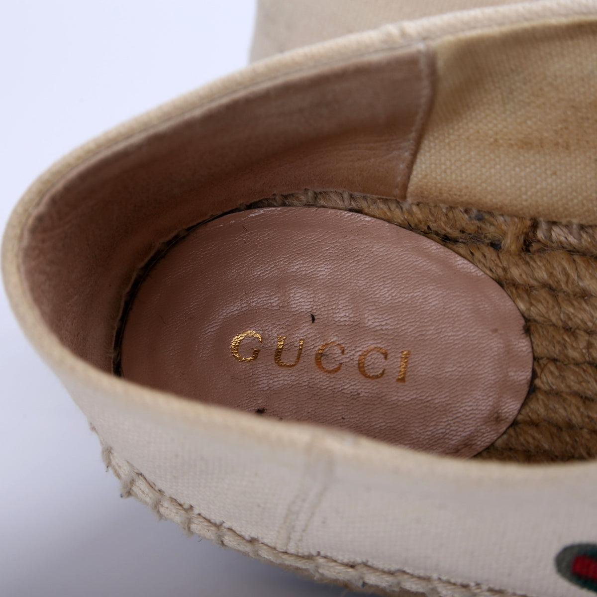 Logo Platform Espadrilles Size .