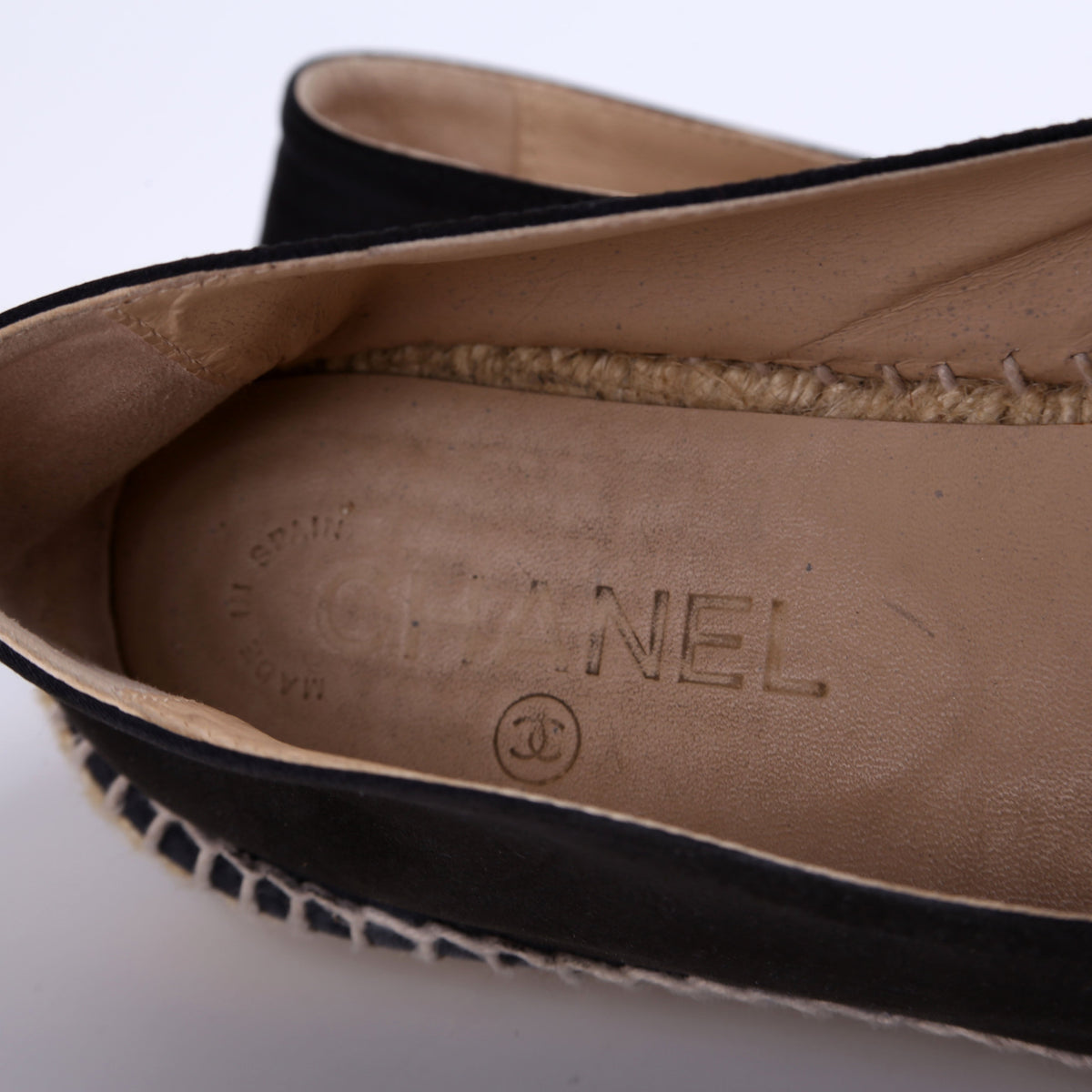 CC Satin Espadrilles Size 39
