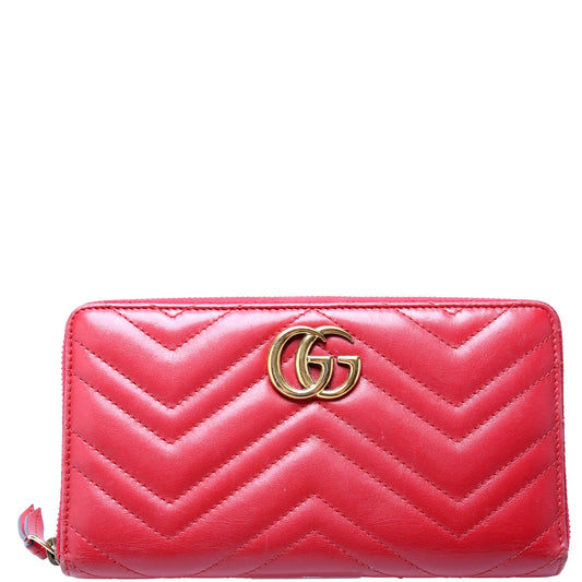 Gucci  GG Marmont Zip Around Organizer Wallet