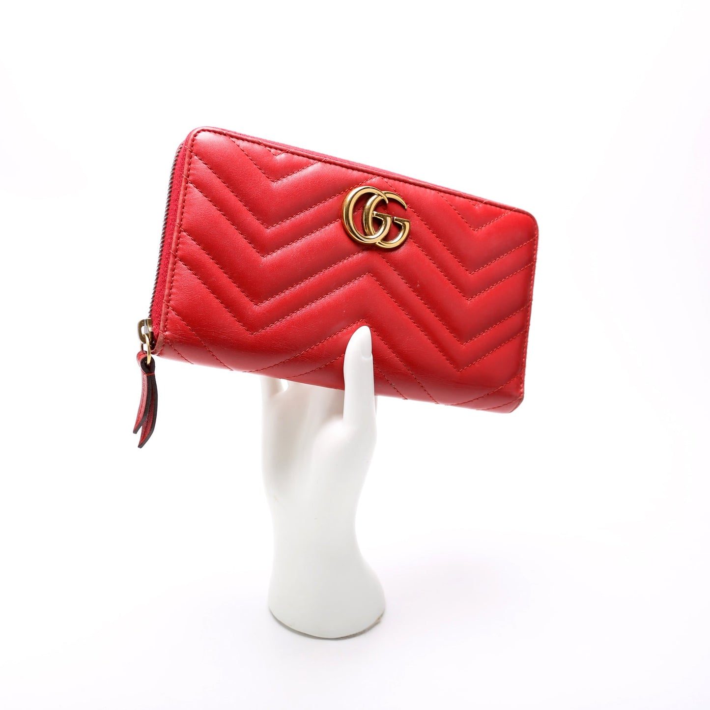 GG Marmont Zip Around Organizer Wallet