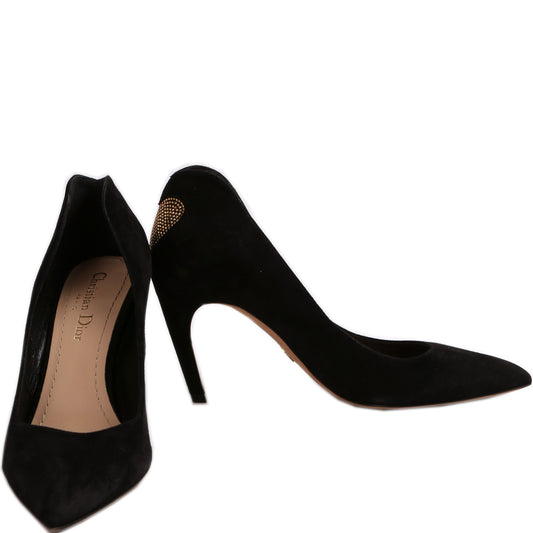 Dioramour Gold Heart Pumps Size 38.5