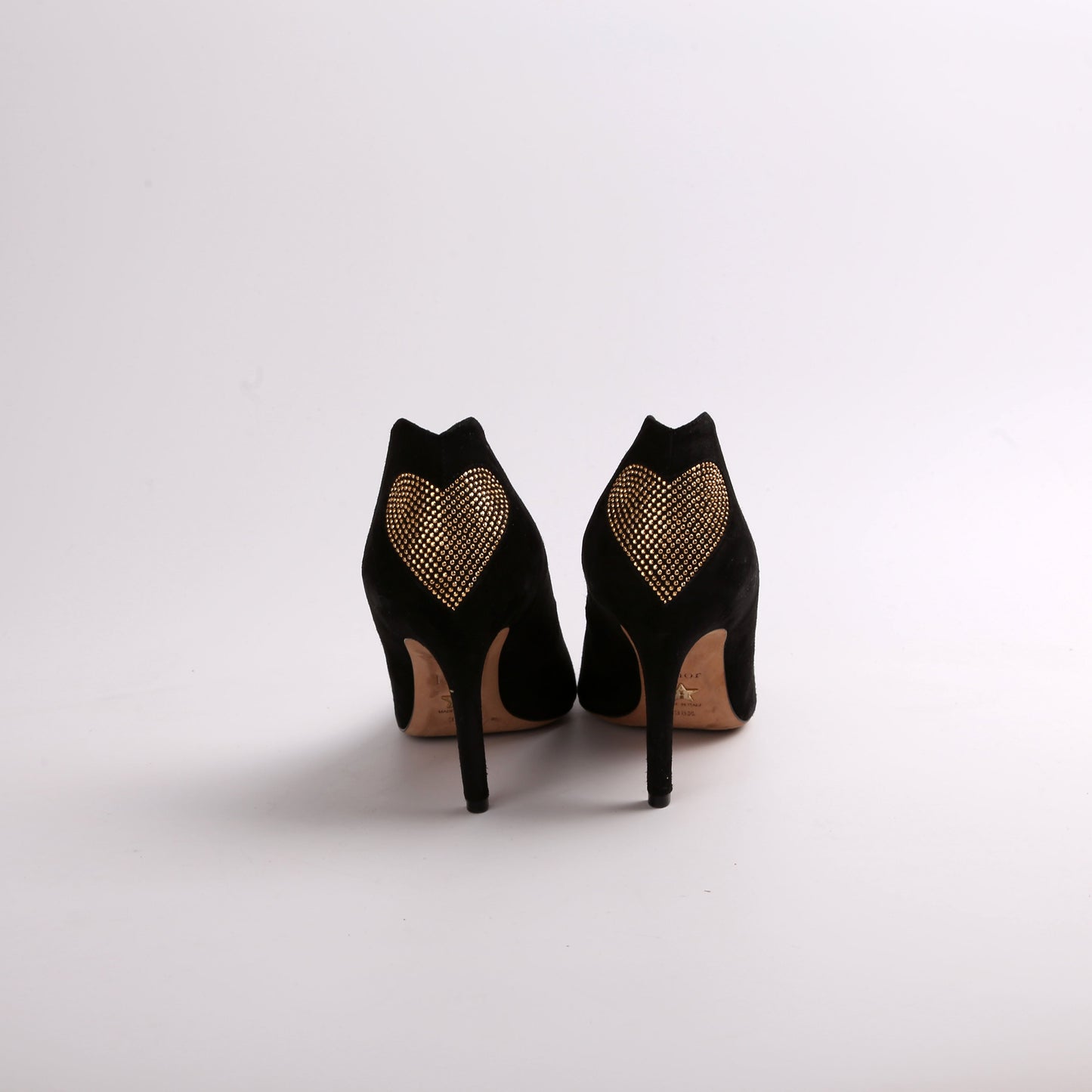 Dioramour Gold Heart Pumps Size 38.5