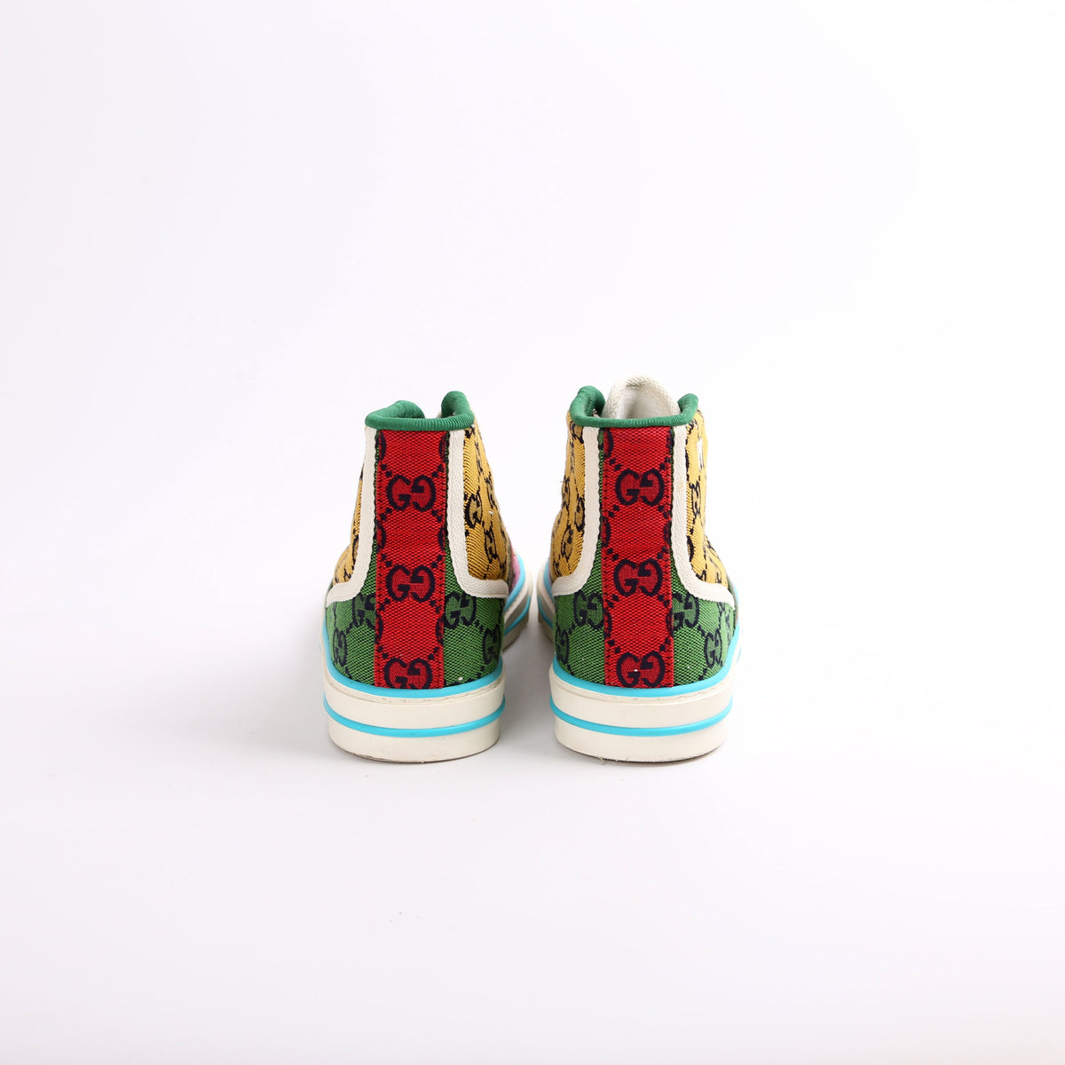 GG Multicolor High Top Sneakers Size