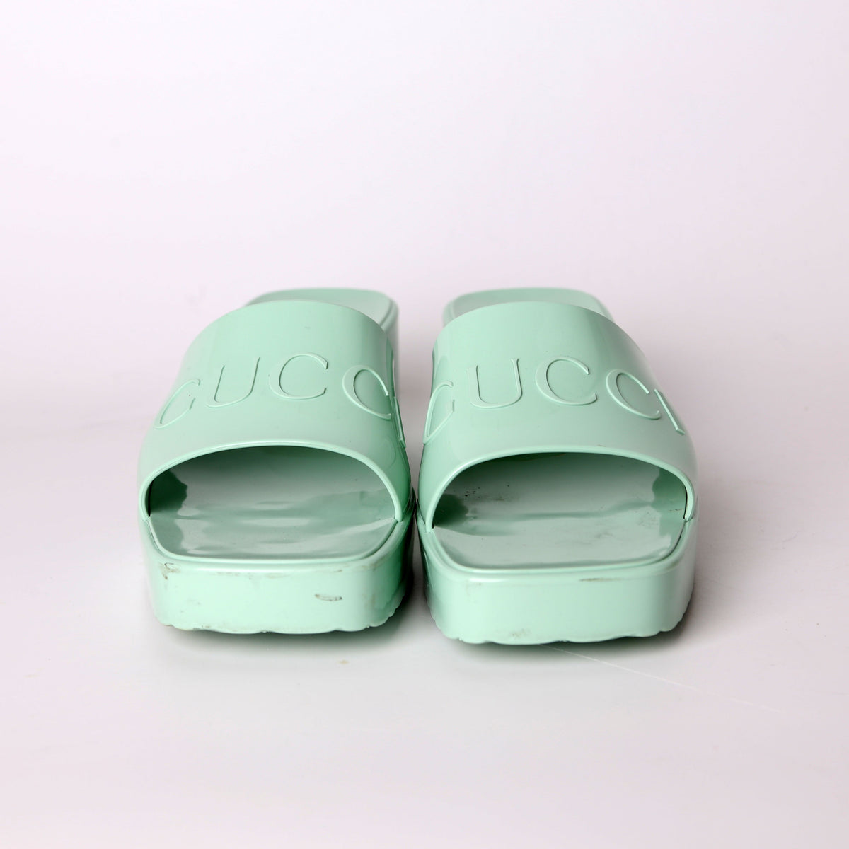Logo Rubber Slides Size