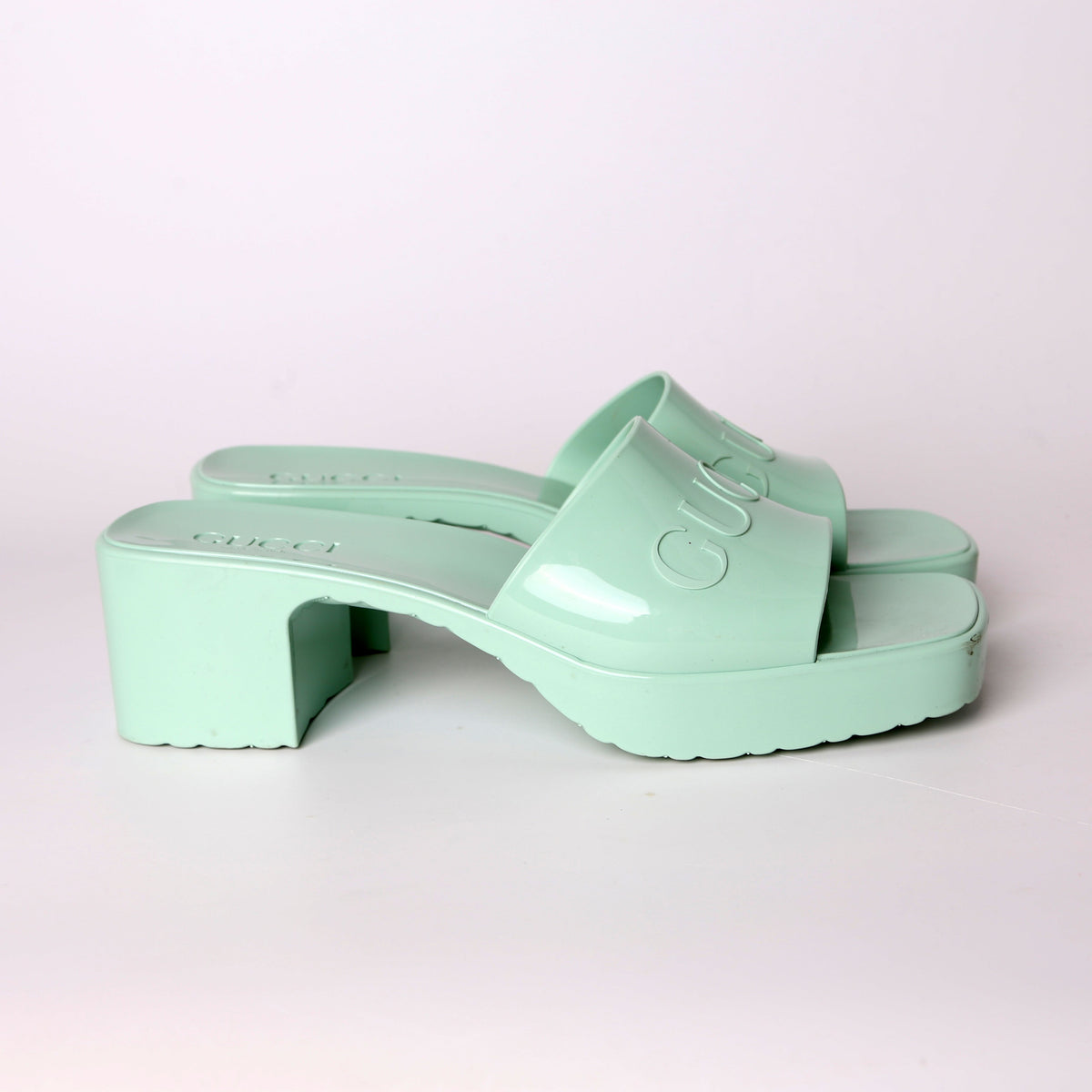 Logo Rubber Slides Size