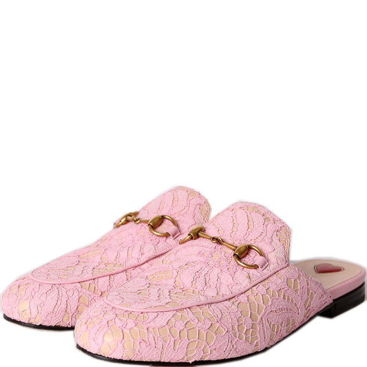 Gucci Princetown Lace Slides Size .