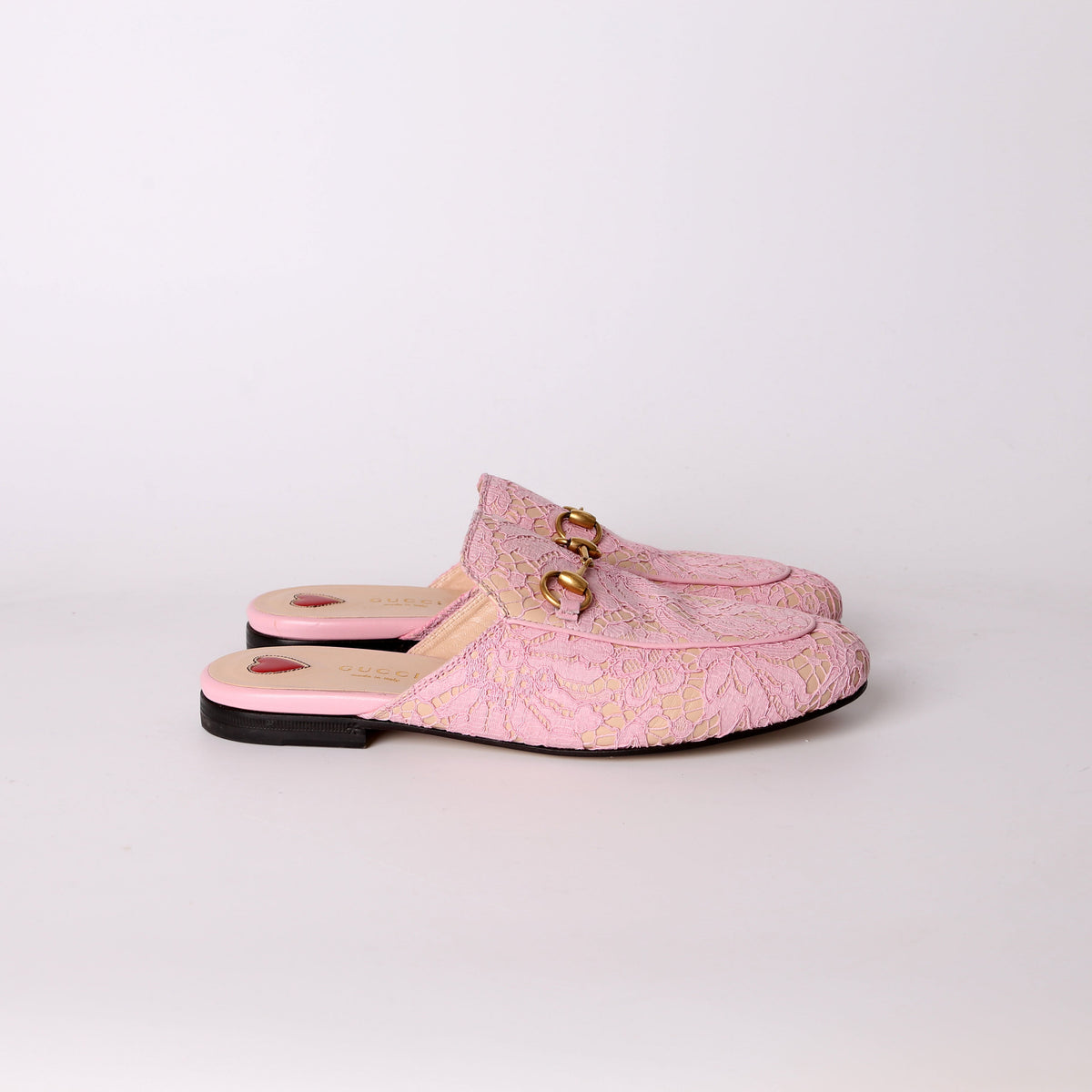 Princetown Lace Slides Size .