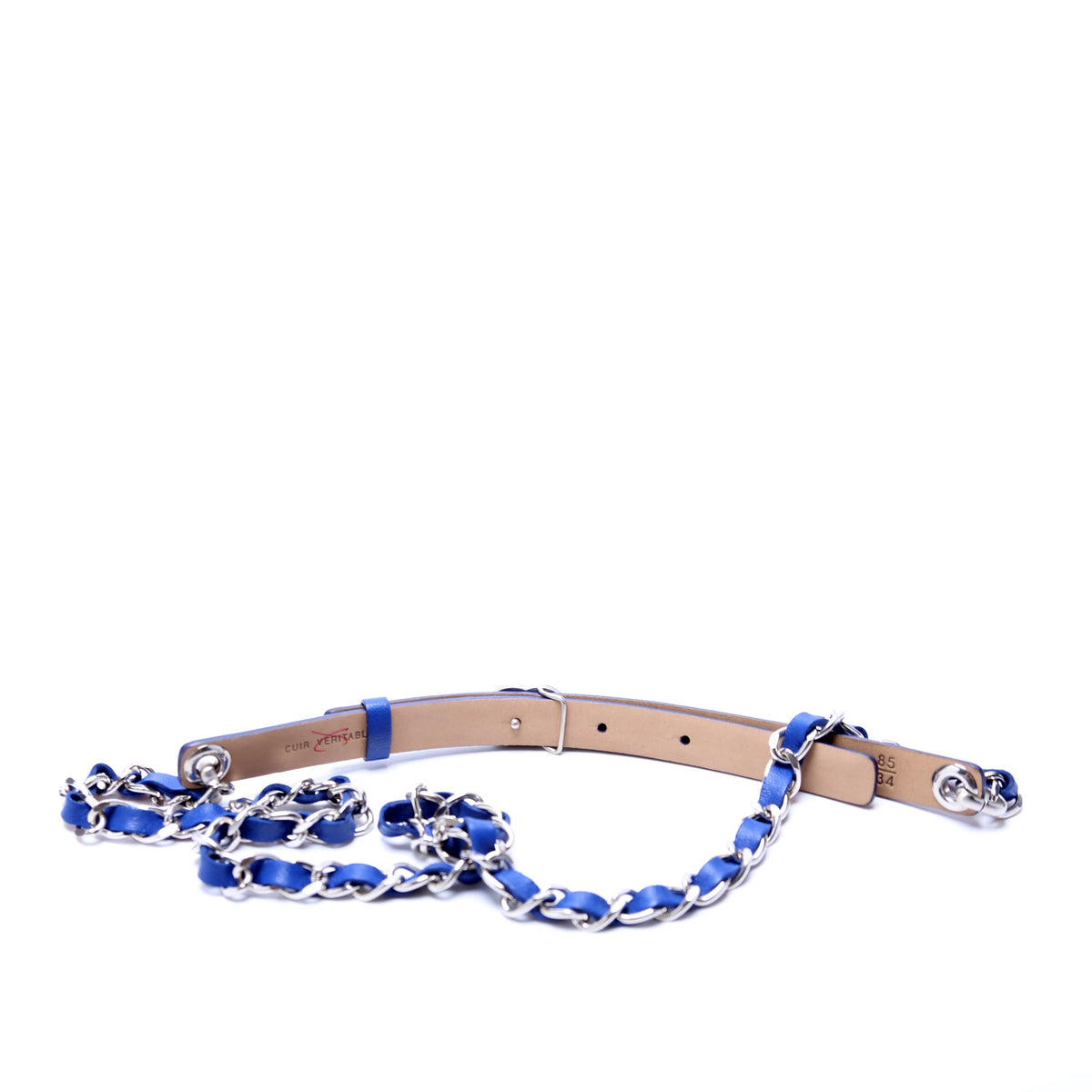 CC Chain Leather Belt Size 85/34