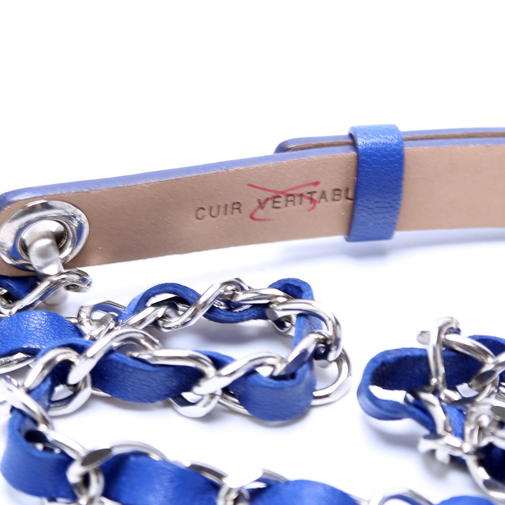 CC Chain Leather Belt Size 85/34