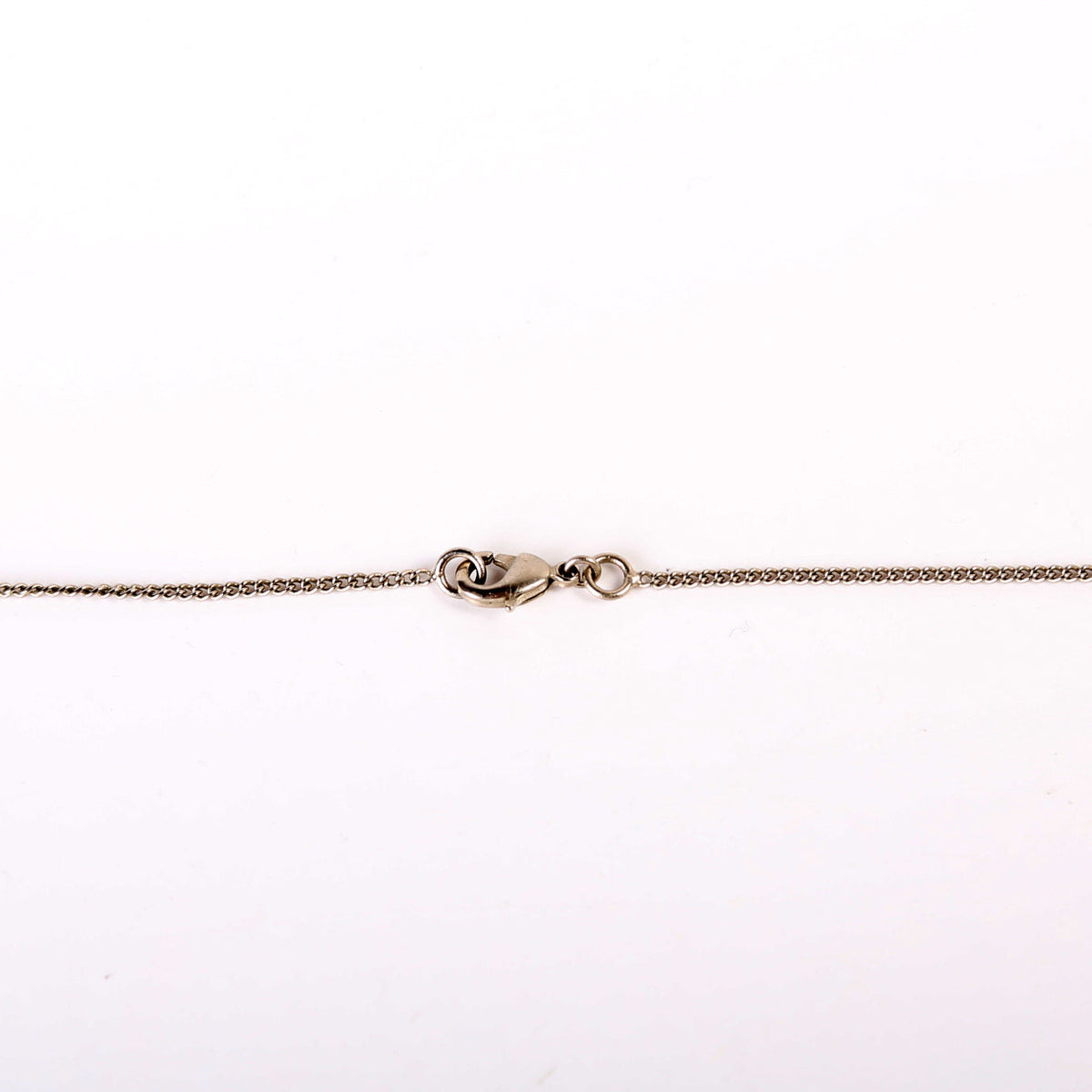 Rhinestone CC Large Pendant Necklace
