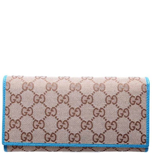 GG Canvas Long Wallet