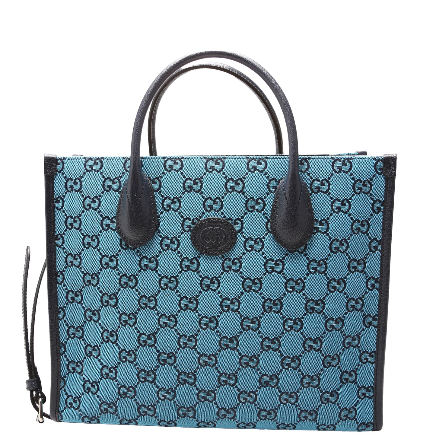 Gucci  GG Canvas Interlocking GG Small Tote
