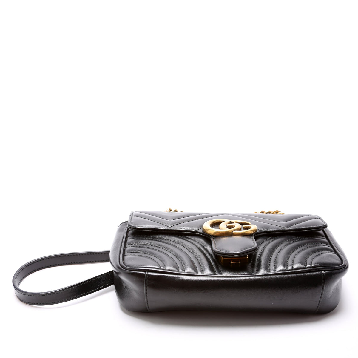 Marmont Leather Shoulder Mini Flap