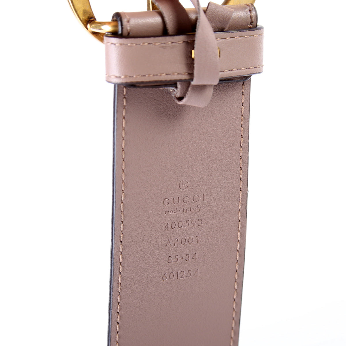 Marmont GG Leather Belt Size /