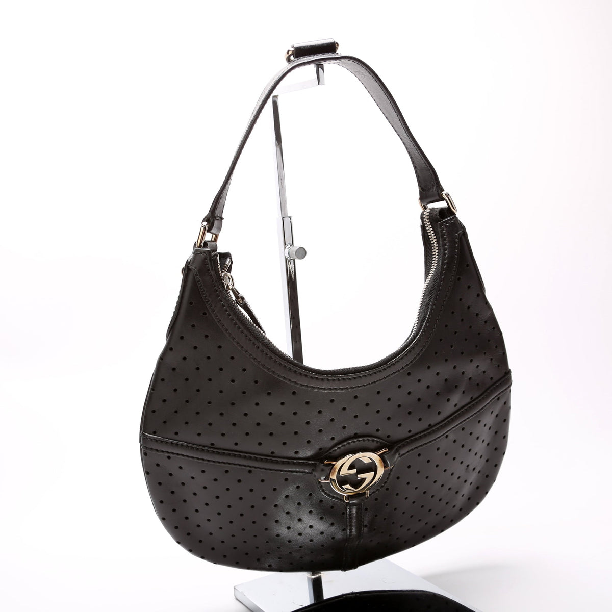 Reins Hobo Perforated Leather